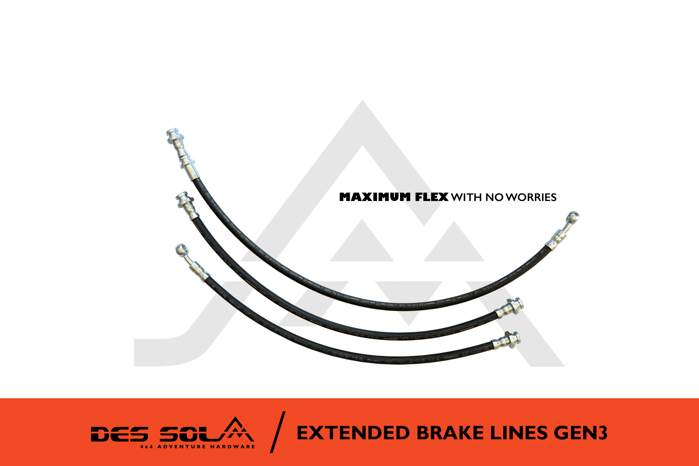 Extended Brake Hoses