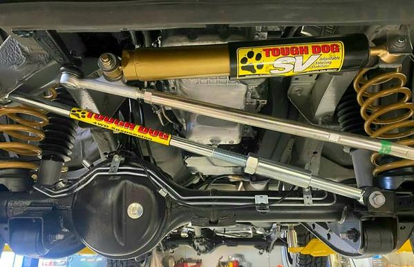 TOUGH DOG 4WD SUSPENSION Adjustable Front Panhard Rod (Jimny Year 2018+)