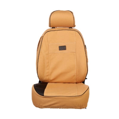Premium Range Seat Covers (Jimny Year 2018+) SAND+BLACK LEATHER