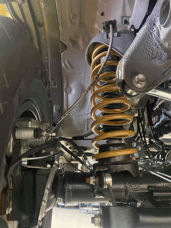 TOUGH DOG 4WD SUSPENSION Extended Braided Brake Line Kit (Jimny Year 2018+)