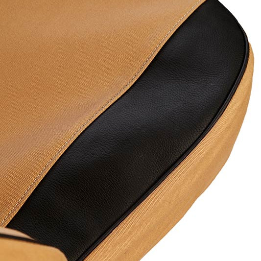 Premium Range Seat Covers (Jimny Year 2018+) SAND+BLACK LEATHER
