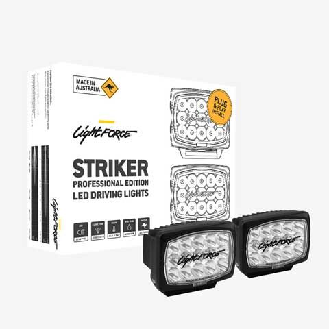 Striker Professional Edition LED Driving Light - Twin Pack